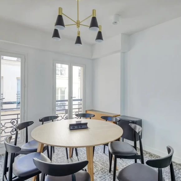 Bureau privé 23 m² 8 postes Location bureau Rue de Choiseul Paris 75002 - photo 11