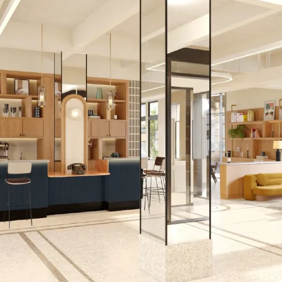 Bureau privé 20 m² 4 postes Coworking Rue Médéric Paris 75017 - photo 1