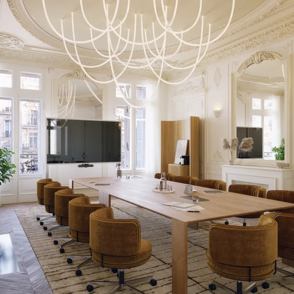 Espace indépendant 623 m² 78 postes Location bureau Boulevard Haussmann Paris 75008 - photo 1