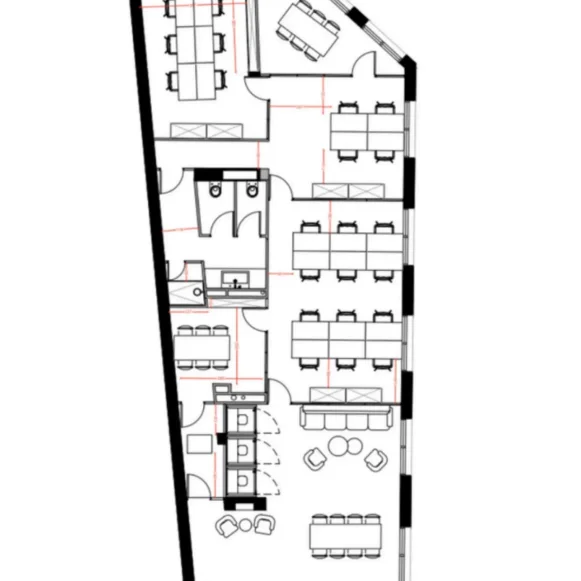 Espace indépendant 160 m² 24 postes Coworking Rue Joseph Sansboeuf Paris 75008 - photo 5