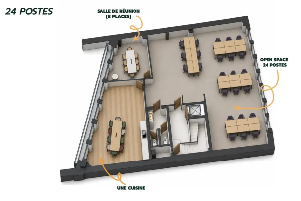 Espace indépendant - 75002 - 24 postes - 14000€