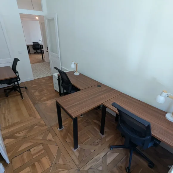 Bureau privé 12 m² 3 postes Location bureau Rue Franklin Lyon 69002 - photo 3