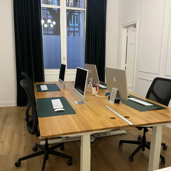 Bureau privé 6 m² 2 postes Location bureau Rue de l'Amiral Cloué Paris 75016 - photo 3