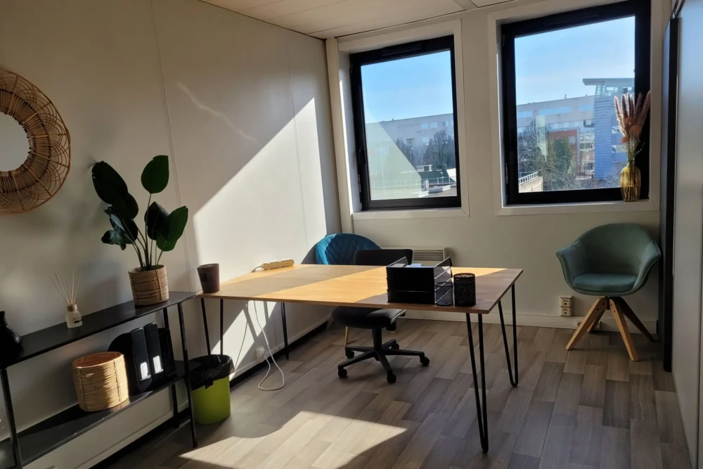 Bureau privé - 59650 - 2 postes - 650€