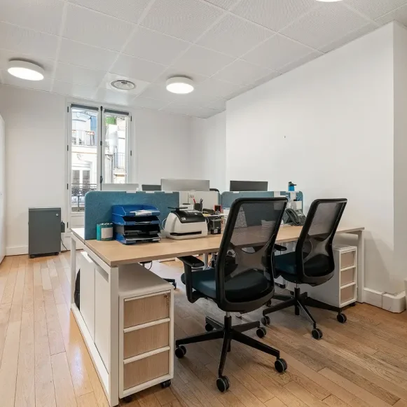 Espace indépendant 110 m² 22 postes Location bureau Rue Drouot Paris 75009 - photo 5