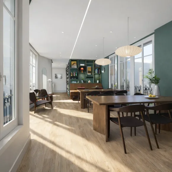 Espace indépendant 431 m² 56 postes Location bureau Rue de Provence Paris 75008 - photo 2