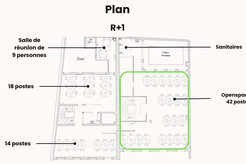 Espace indépendant - 75009 - 150 postes - 115000€
