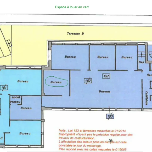 Bureau privé 12 m² 2 postes Location bureau Rue Avaulée Hauts-de-Seine 92240 - photo 4