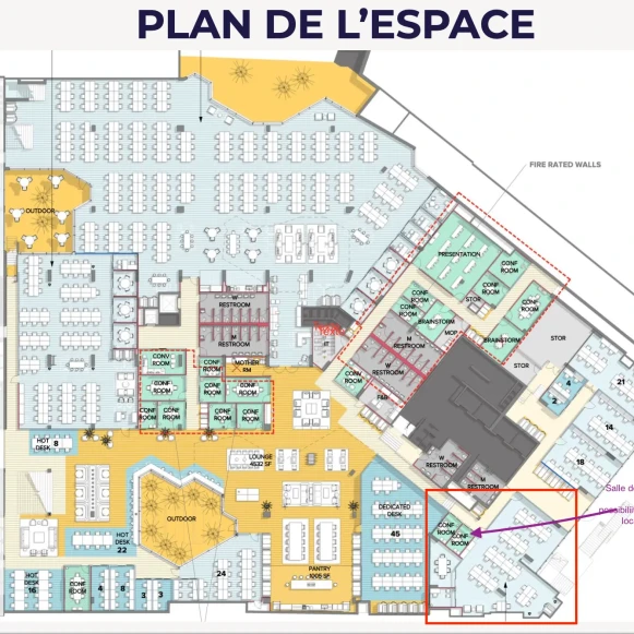 Bureau privé 70 m² 20 postes Coworking Boulevard Pereire Paris 75017 - photo 3