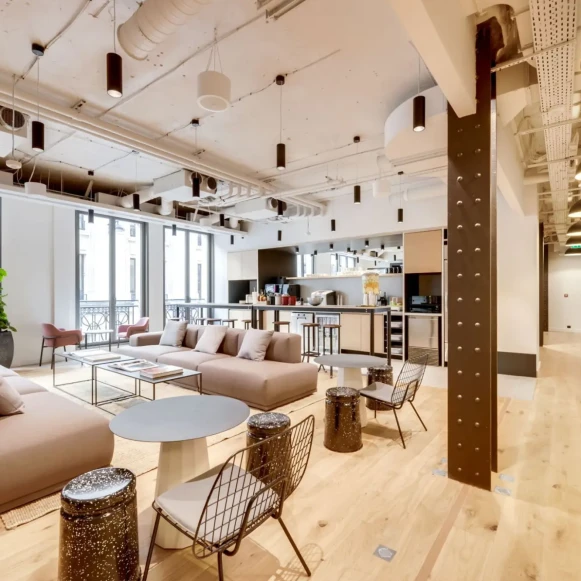 Bureau privé 35 m² 11 postes Location bureau Rue du Colisée Paris 75008 - photo 2