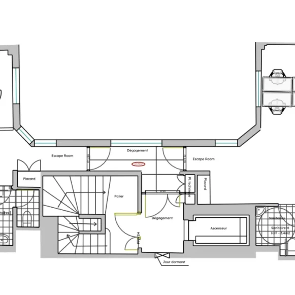 Espace indépendant 140 m² 28 postes Location bureau Rue du Sentier Paris 75002 - photo 2