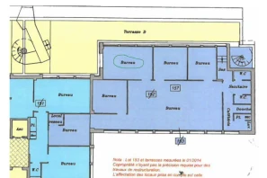 Bureau privé - 92240 - 4 postes - 990€