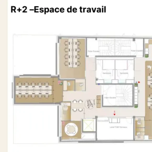 Espace indépendant 1 635 m² 200 postes Location bureau Rue du Faubourg Poissonnière Paris 75010 - photo 12