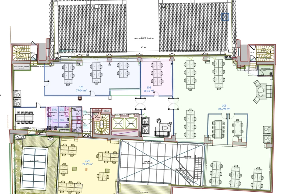 Bureau privé - 75008 - 37 postes - 49950€