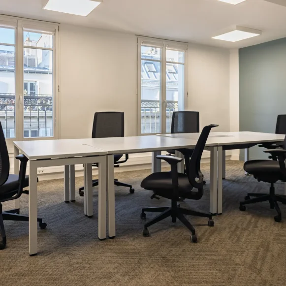 Bureau privé 10 m² 3 postes Location bureau Rue Jean Lantier Paris 75001 - photo 4