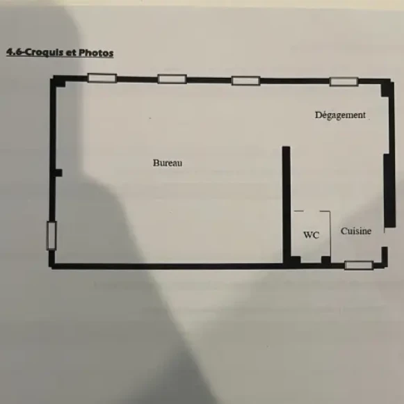 Espace indépendant 55 m² 8 postes Location bureau Rue de la Pierre Levée Paris 75011 - photo 4