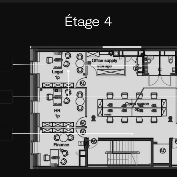 Espace indépendant 150 m² 18 postes Location bureau Avenue Hoche Paris 75008 - photo 4