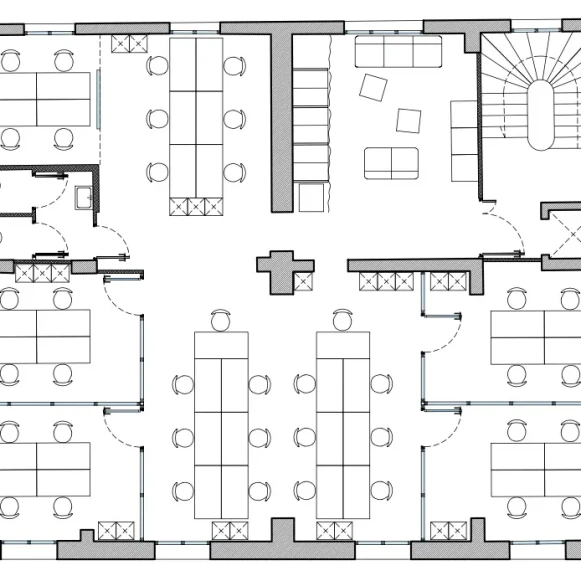 Bureau privé 149 m² 30 postes Coworking Rue de Bucarest Paris 75009 - photo 12