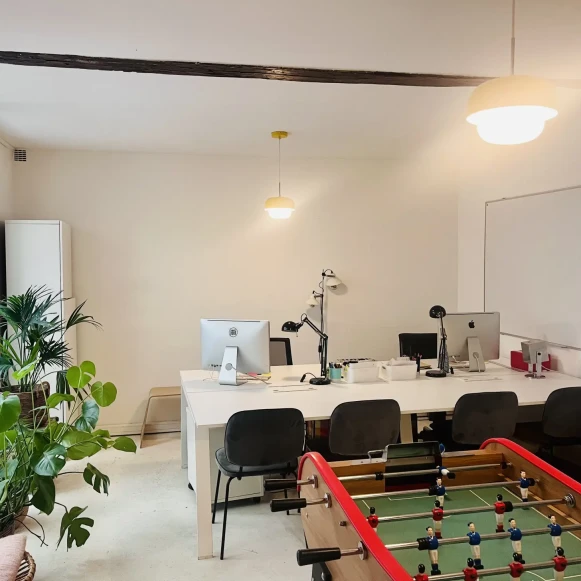 Bureau privé 25 m² 4 postes Location bureau Rue Lamartine Paris 75009 - photo 3