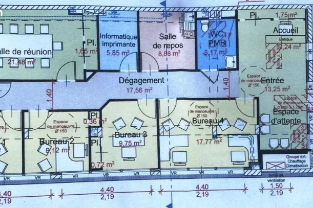 Bureau privé - 31130 - 1 poste - 700€