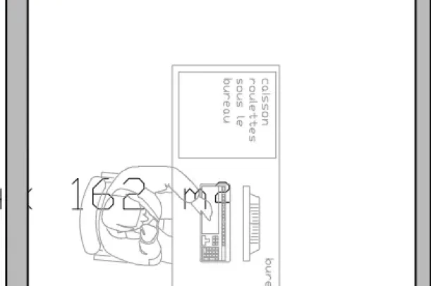 Bureau privé - 69260 - 1 poste - 500€