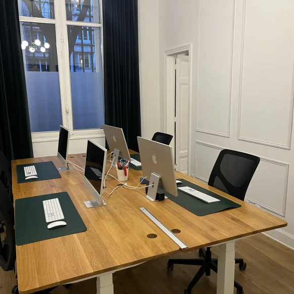 Bureau privé 6 m² 2 postes Location bureau Rue de l'Amiral Cloué Paris 75016 - photo 2