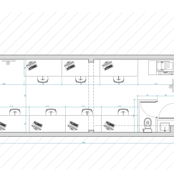 Espace indépendant 35 m² 8 postes Coworking Rue de Montmorency Paris 75003 - photo 4