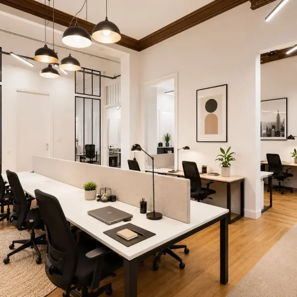 Bureau privé 25 m² 5 postes Coworking Rue Martel Paris 75010 - photo 1
