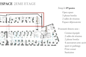 Bureau privé - 75009 - 49 postes - 33000€