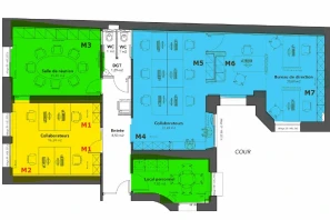 Espace indépendant - 75017 - 4 postes - 1750€