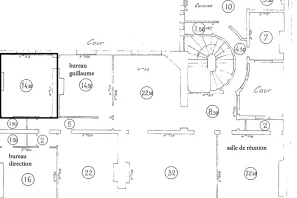 Bureau privé - 75001 - 4 postes - 1680€