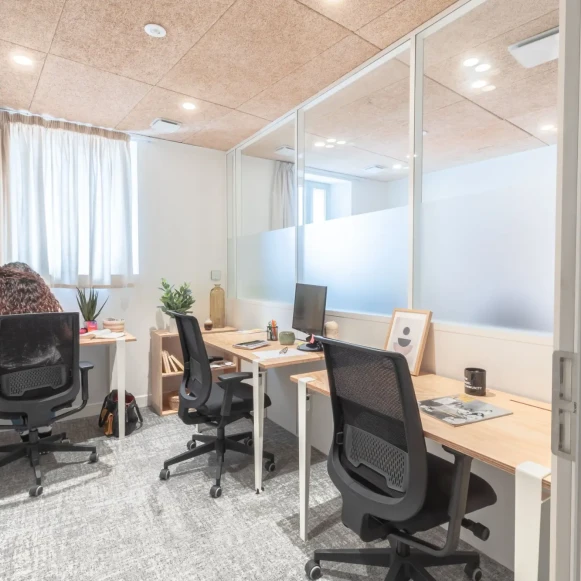 Bureau privé 12 m² 3 postes Coworking Rue Haxo Marseille 13001 - photo 4