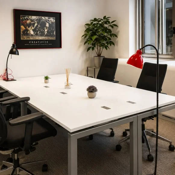 Bureau privé 22 m² 4 postes Location bureau Rue de Rouvray Neuilly-sur-Seine 92200 - photo 1