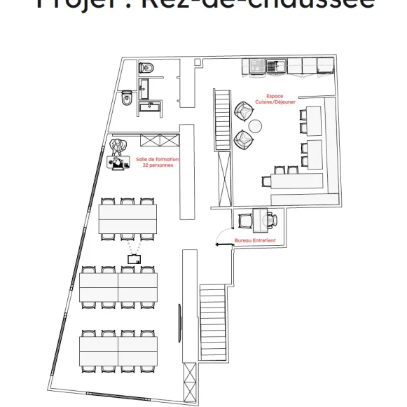 Espace indépendant 160 m² 22 postes Location bureau Rue Regnault Paris 75013 - photo 1