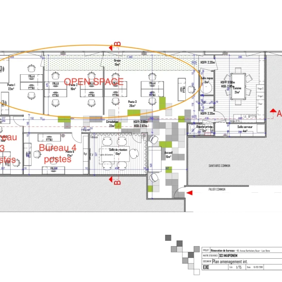 Open Space  10 postes Coworking Avenue Barthélémy Buyer Lyon 69009 - photo 8