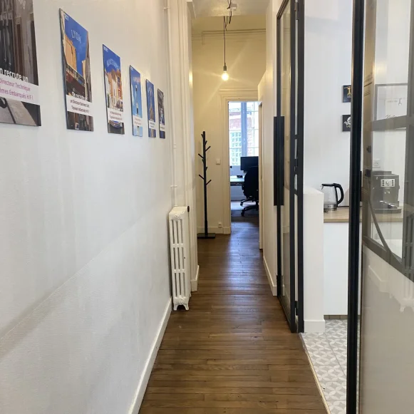 Bureau privé 35 m² 4 postes Location bureau Rue Félibien Nantes 44000 - photo 6