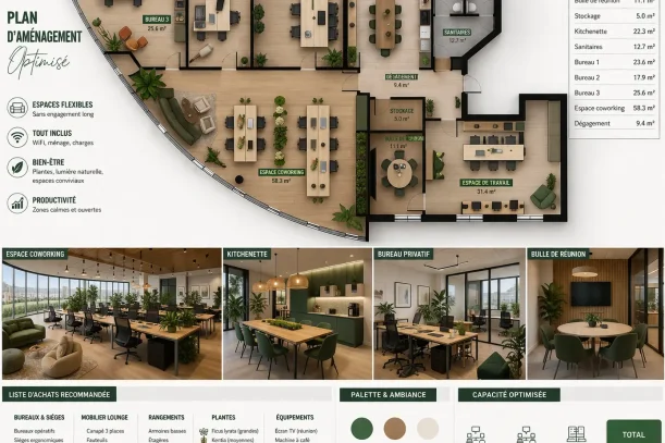 Bureau privé - 77185 - 5 postes - 750€