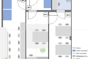 Espace indépendant - 75010 - 23 postes - 2350€