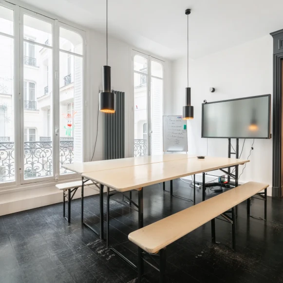 Bureau privé 37 m² 6 postes Location bureau Rue du Perche Paris 75003 - photo 7