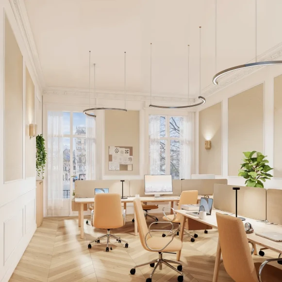 Espace indépendant 623 m² 78 postes Location bureau Boulevard Haussmann Paris 75008 - photo 7