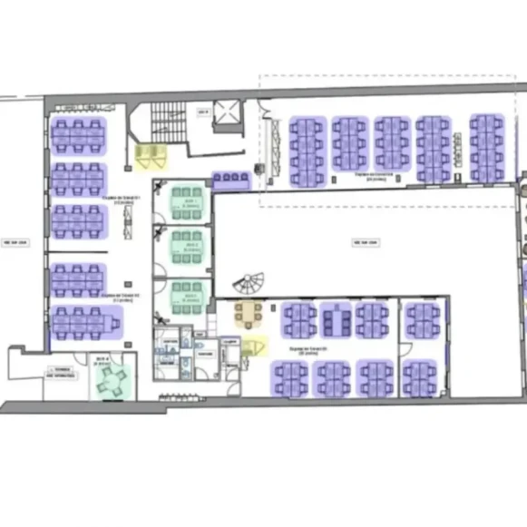 Espace indépendant 835 m² 129 postes Location bureau Rue du Faubourg Montmartre Paris 75009 - photo 5