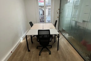 Bureau privé - 75009 - 3 postes - 1650€