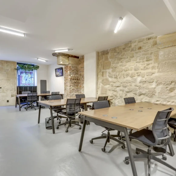 Espace indépendant 200 m² 20 postes Coworking Rue Quincampoix Paris 75004 - photo 1