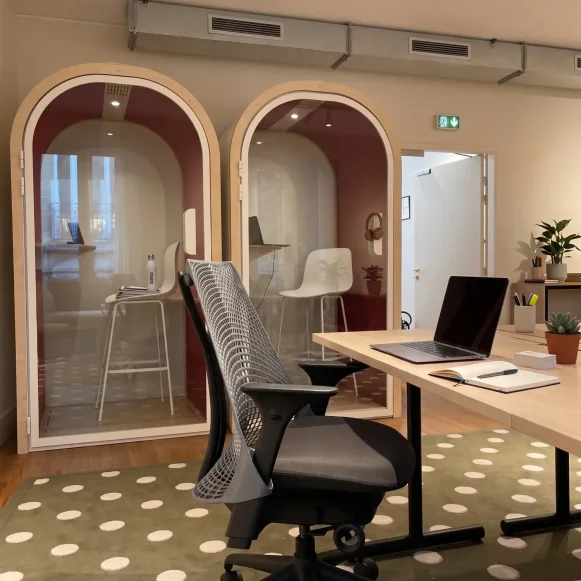 Bureau privé 70 m² 16 postes Coworking Cité Monthiers Paris 75009 - photo 2