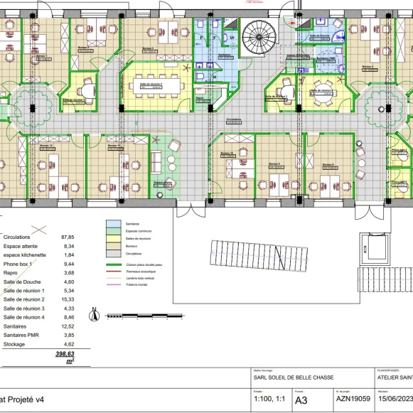 Espace indépendant 400 m² 45 postes Coworking Impasse Jane Poupelet Le Mans 72000 - photo 1