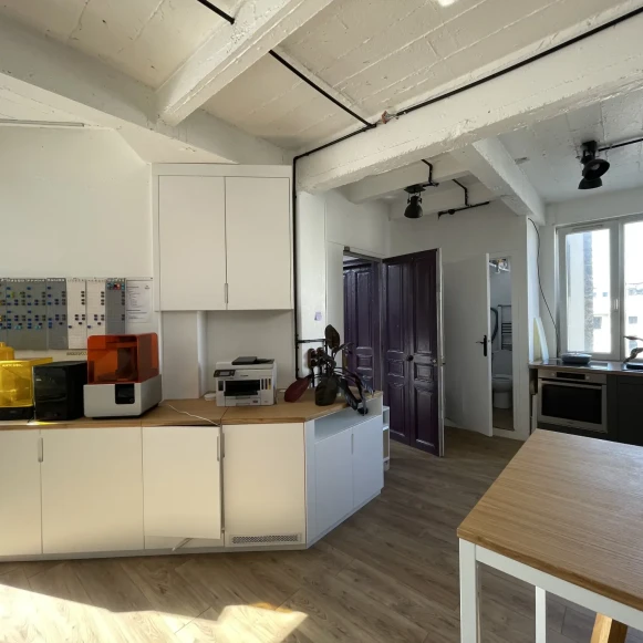 Open Space  6 postes Location bureau Rue d'Alésia Paris 75014 - photo 4