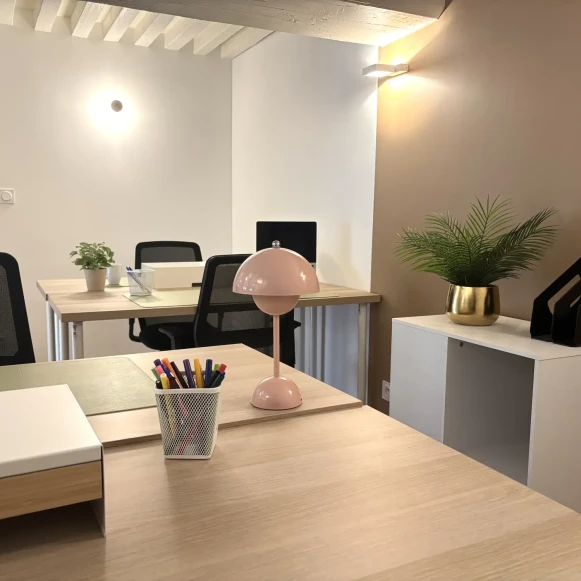 Bureau privé 12 m² 4 postes Location bureau Rue du Général Plessier Lyon 69002 - photo 2