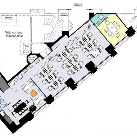 Espace indépendant 128 m² 18 postes Coworking Rue Réaumur Paris 75002 - photo 8