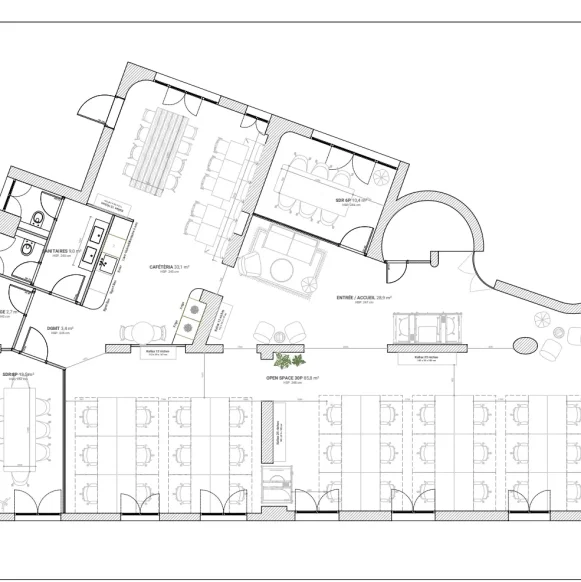 Bureau privé 182 m² 30 postes Location bureau Rue Taitbout Paris 75009 - photo 12