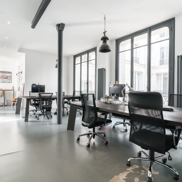 Bureau privé 37 m² 6 postes Location bureau Rue du Perche Paris 75003 - photo 1